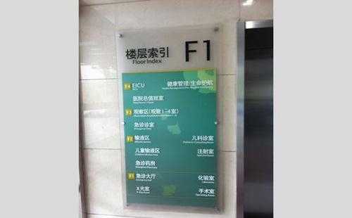 醫(yī)院標識牌設計的四大要點，你知道嗎？